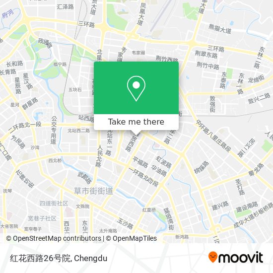 红花西路26号院 map