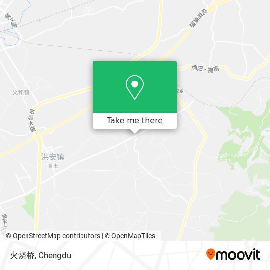 火烧桥 map