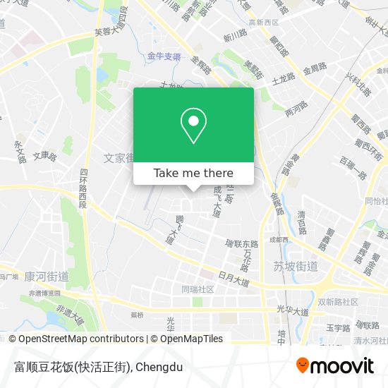 富顺豆花饭(快活正街) map