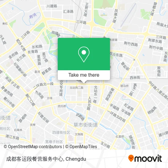 成都客运段餐营服务中心 map