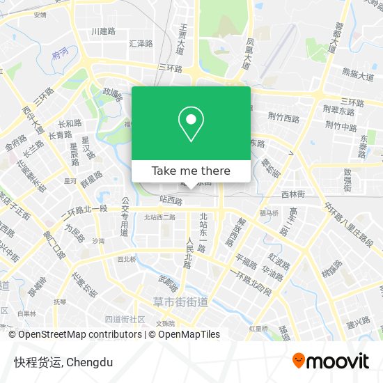 快程货运 map