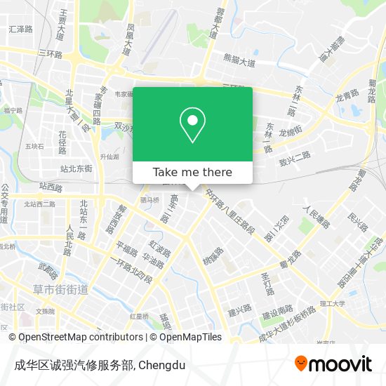成华区诚强汽修服务部 map