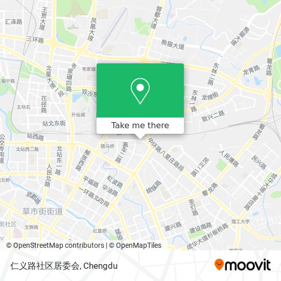仁义路社区居委会 map