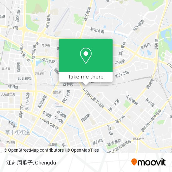 江苏周瓜子 map