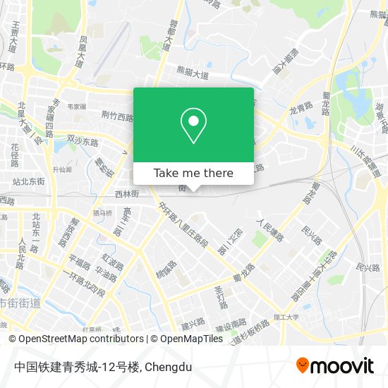 中国铁建青秀城-12号楼 map