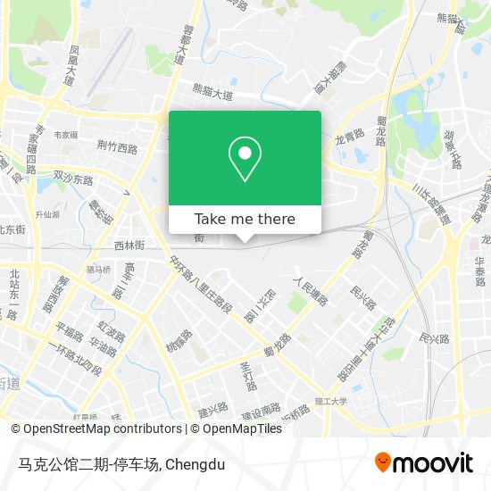 马克公馆二期-停车场 map