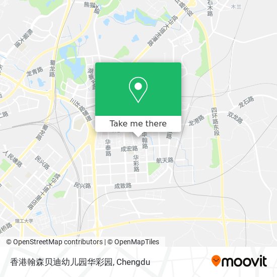 香港翰森贝迪幼儿园华彩园 map
