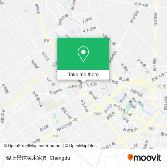 锦上景纯实木家具 map