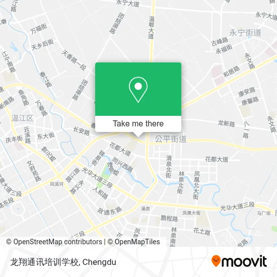 龙翔通讯培训学校 map
