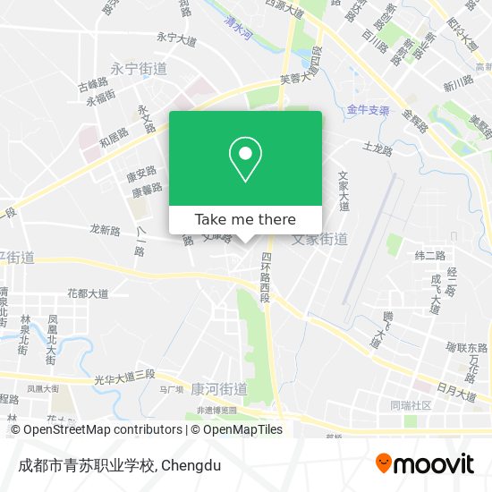 成都市青苏职业学校 map