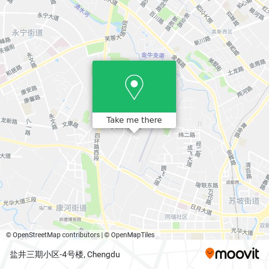 盐井三期小区-4号楼 map