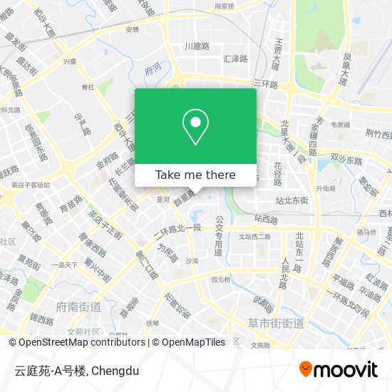 云庭苑-A号楼 map