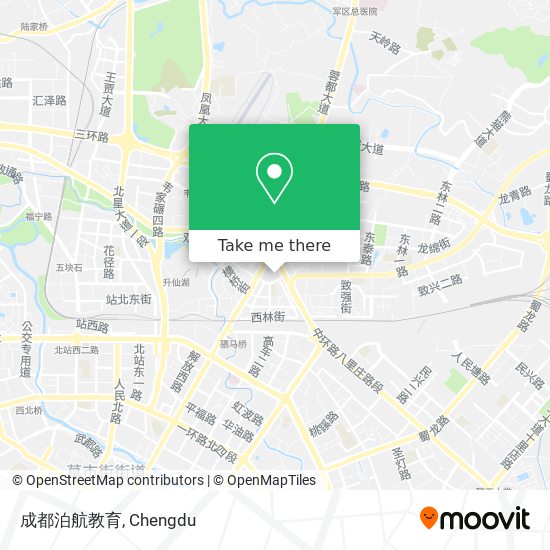 成都泊航教育 map