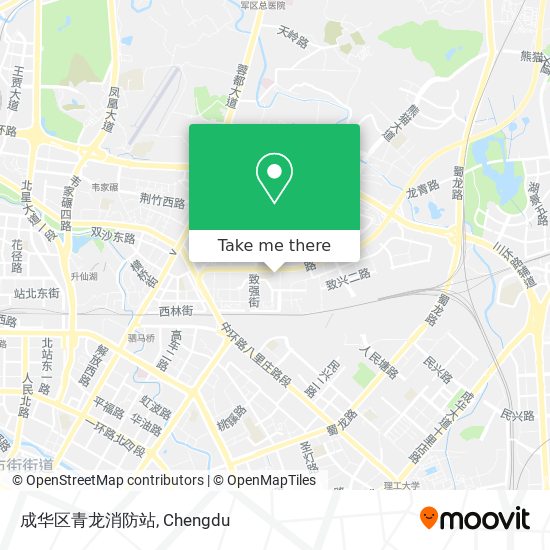 成华区青龙消防站 map
