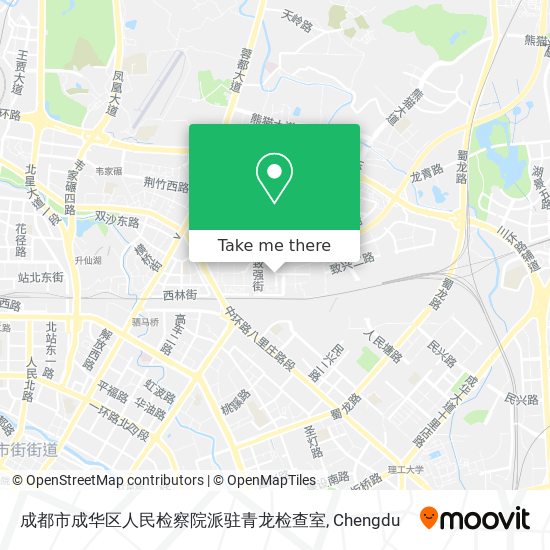 成都市成华区人民检察院派驻青龙检查室 map