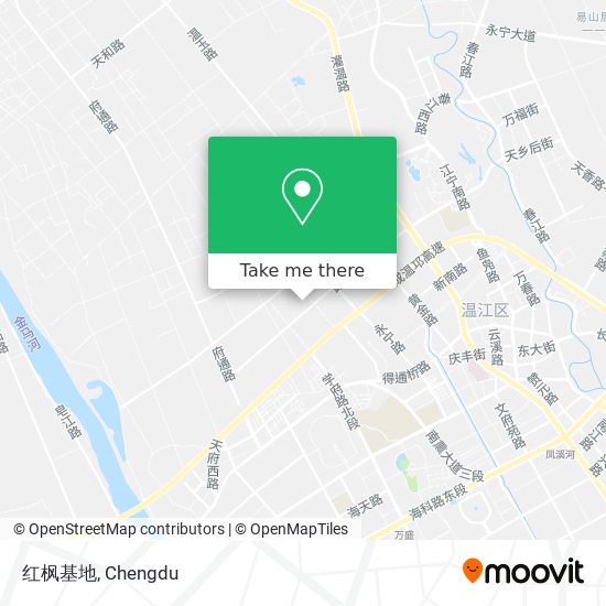 红枫基地 map
