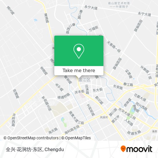 全兴·花涧坊-东区 map