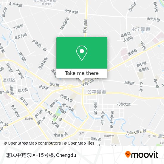 惠民中苑东区-15号楼 map
