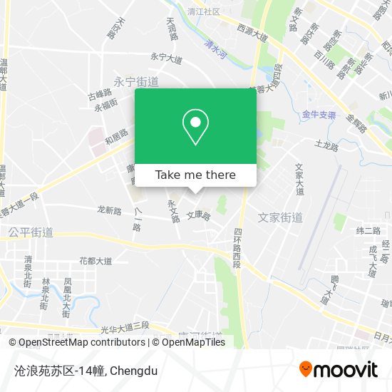 沧浪苑苏区-14幢 map