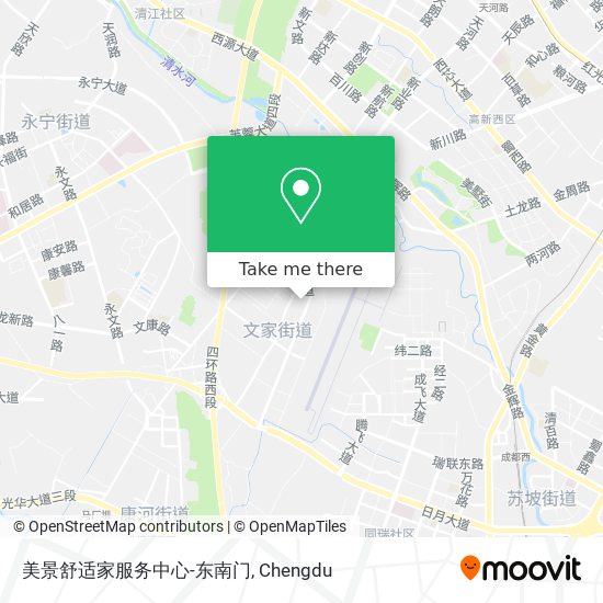 美景舒适家服务中心-东南门 map
