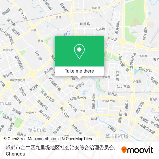 成都市金牛区九里堤地区社会治安综合治理委员会 map