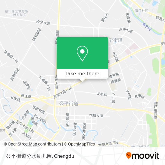 公平街道分水幼儿园 map