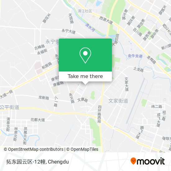 拓东园云区-12幢 map