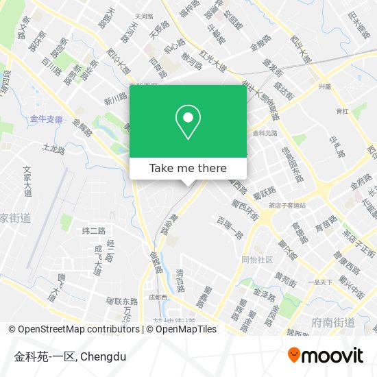 金科苑-一区 map