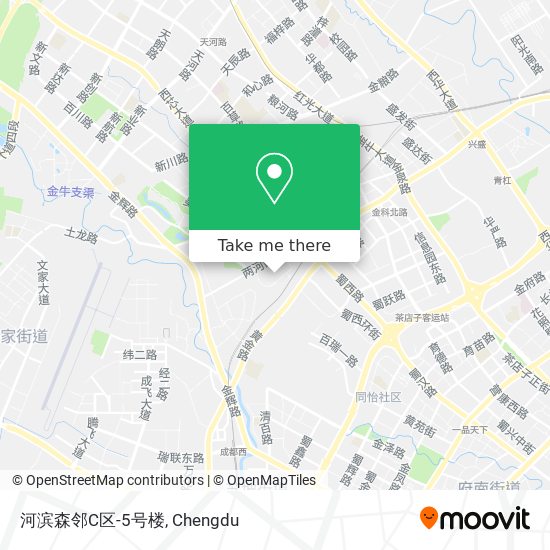 河滨森邻C区-5号楼 map