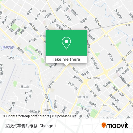 宝骏汽车售后维修 map