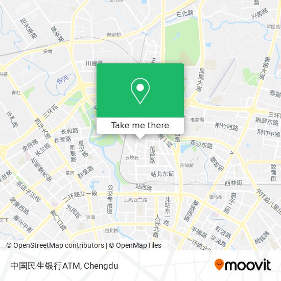 中国民生银行ATM map