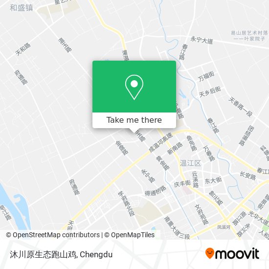 沐川原生态跑山鸡 map