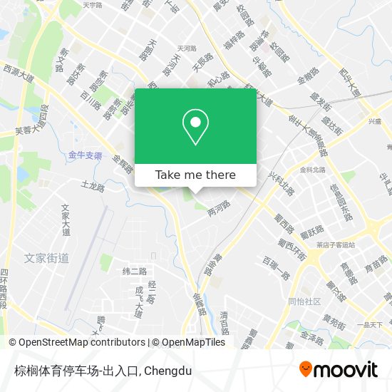 棕榈体育停车场-出入口 map