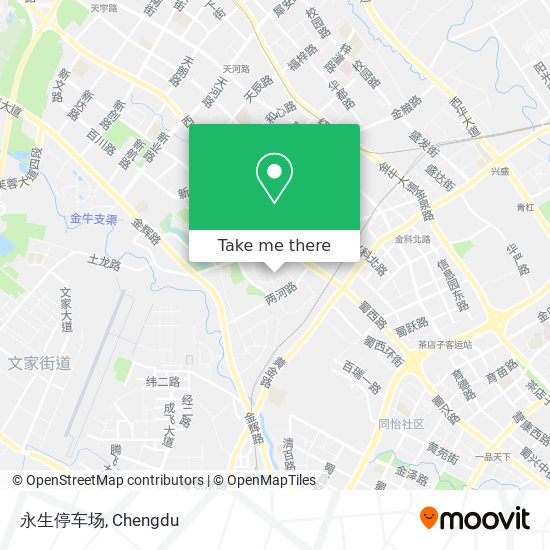 永生停车场 map
