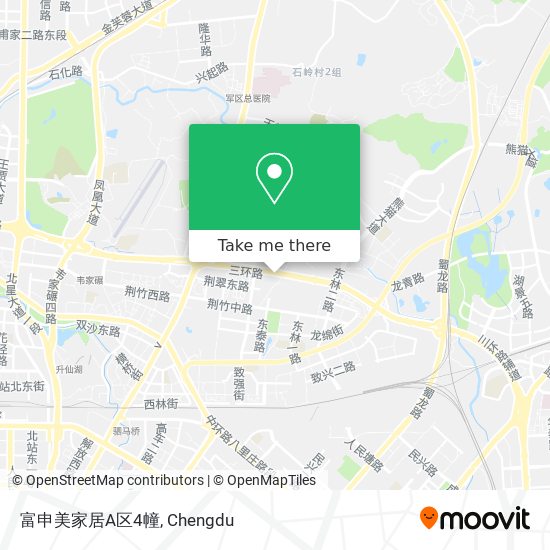 富申美家居A区4幢 map