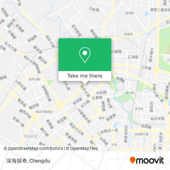 深海探奇 map