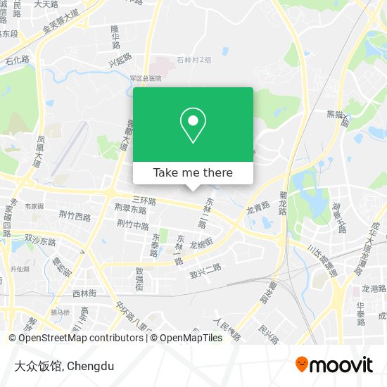 大众饭馆 map