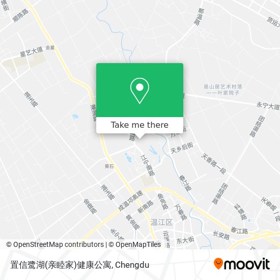 置信鹭湖(亲睦家)健康公寓 map