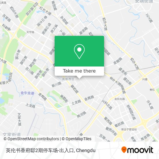 英伦书香府邸2期停车场-出入口 map