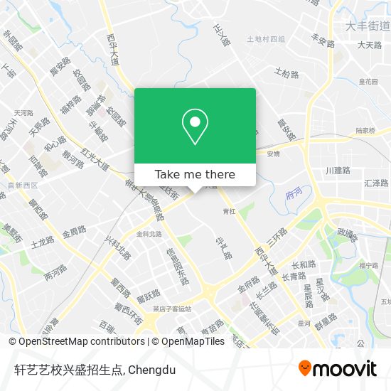 轩艺艺校兴盛招生点 map