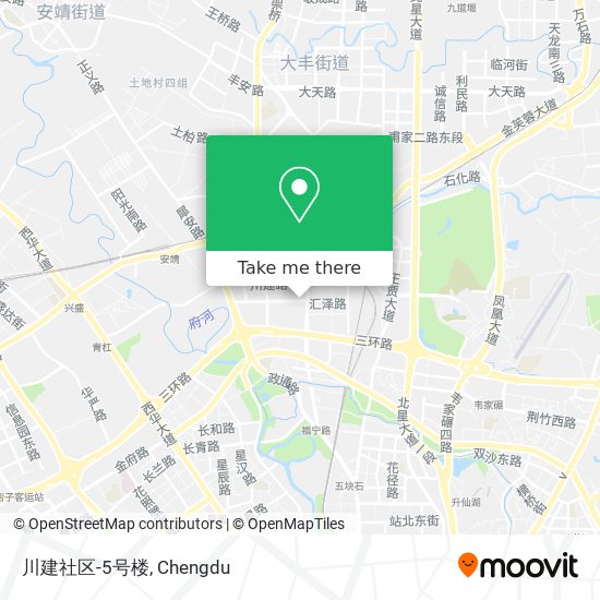 川建社区-5号楼 map