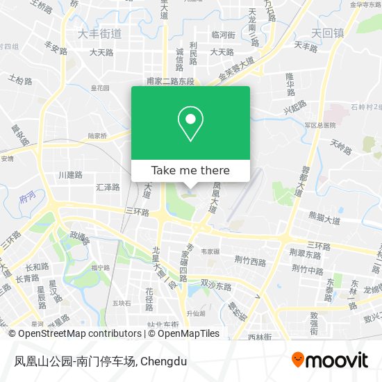 凤凰山公园-南门停车场 map