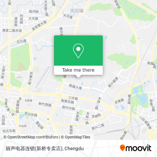 丽声电器连锁(新桥专卖店) map