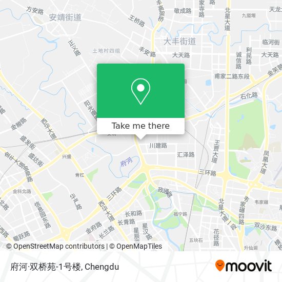 府河·双桥苑-1号楼 map