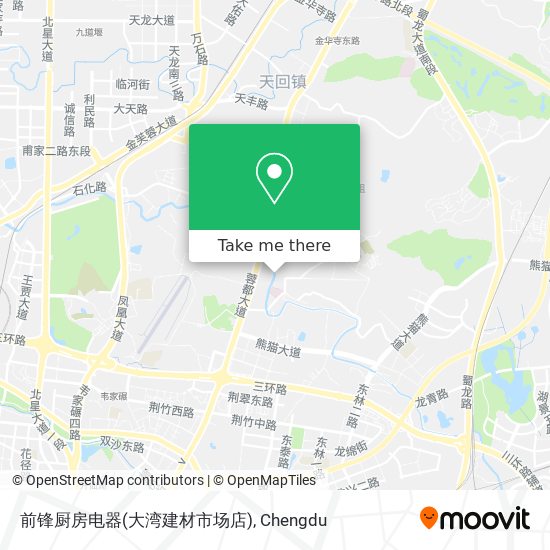 前锋厨房电器(大湾建材市场店) map