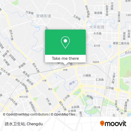踏水卫生站 map