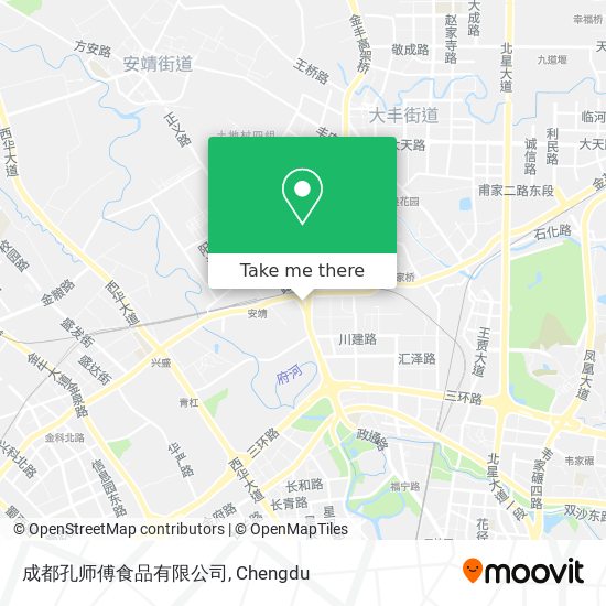 成都孔师傅食品有限公司 map