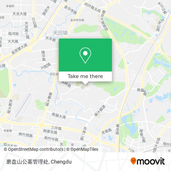 磨盘山公墓管理处 map