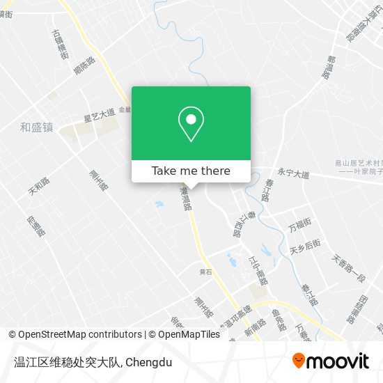 温江区维稳处突大队 map