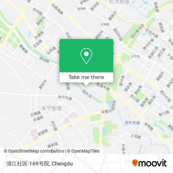 清江社区-169号院 map